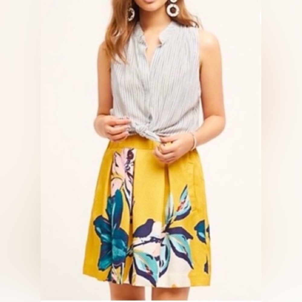 Maeve floral skirt
